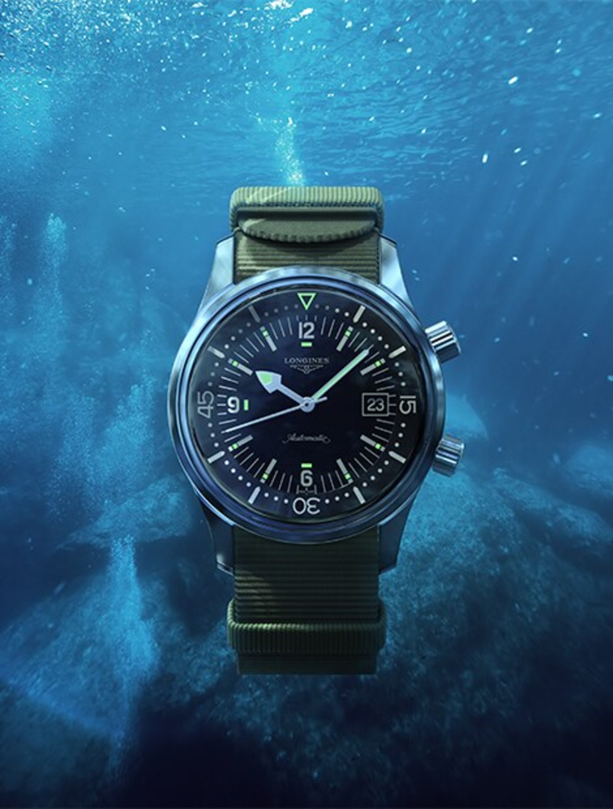 Longines Green Nato Strap