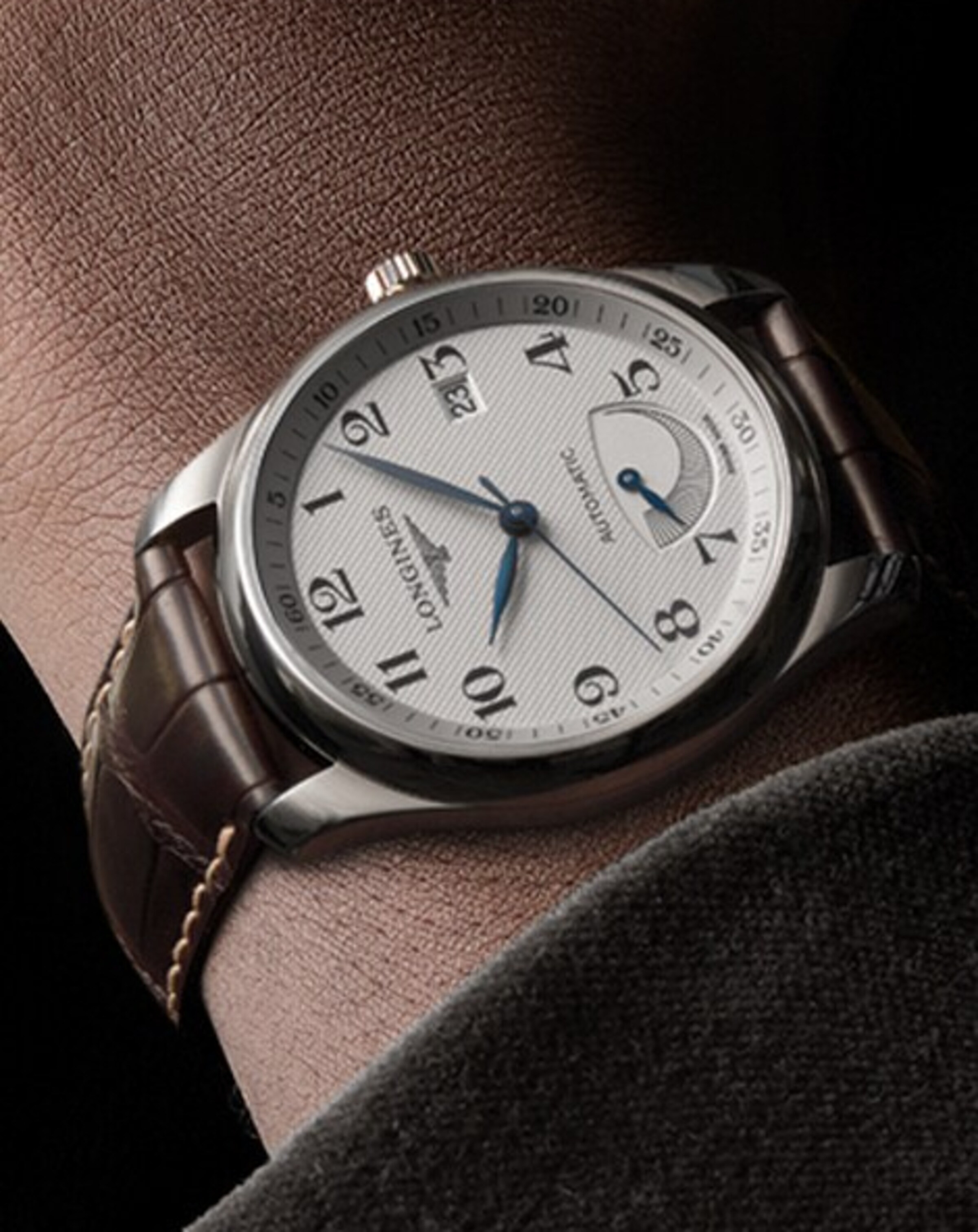 The Longines watch with Power Reserve feature