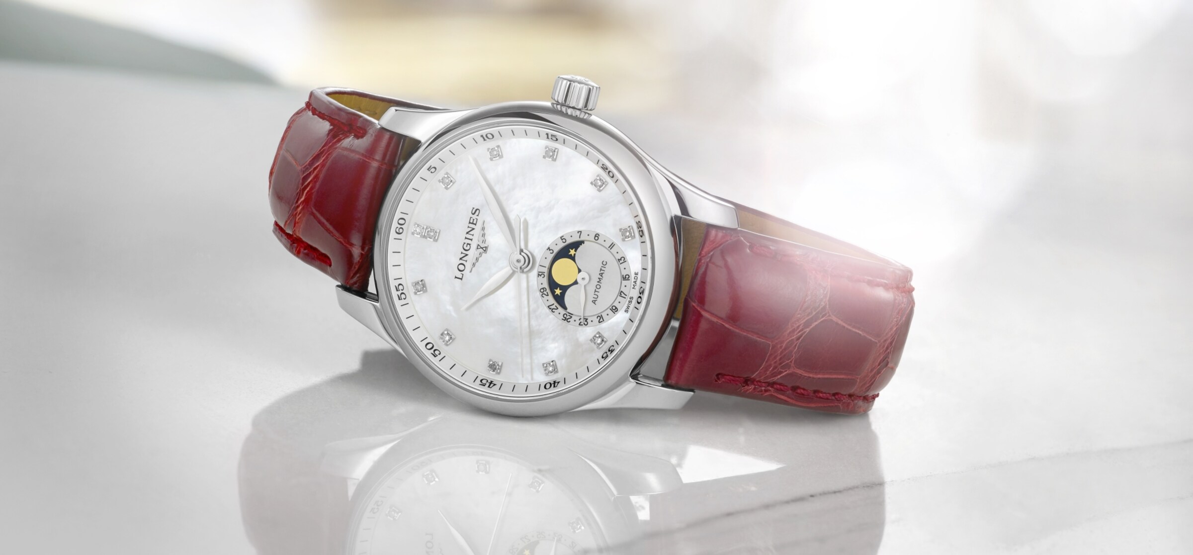 A Longines master collection watch