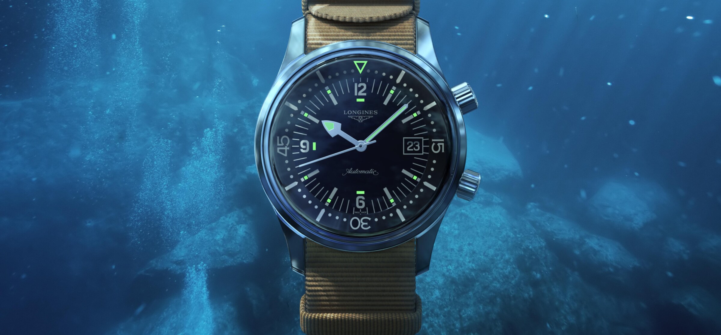 L3.774.4.50.0 The Longines Legend Diver Watch
