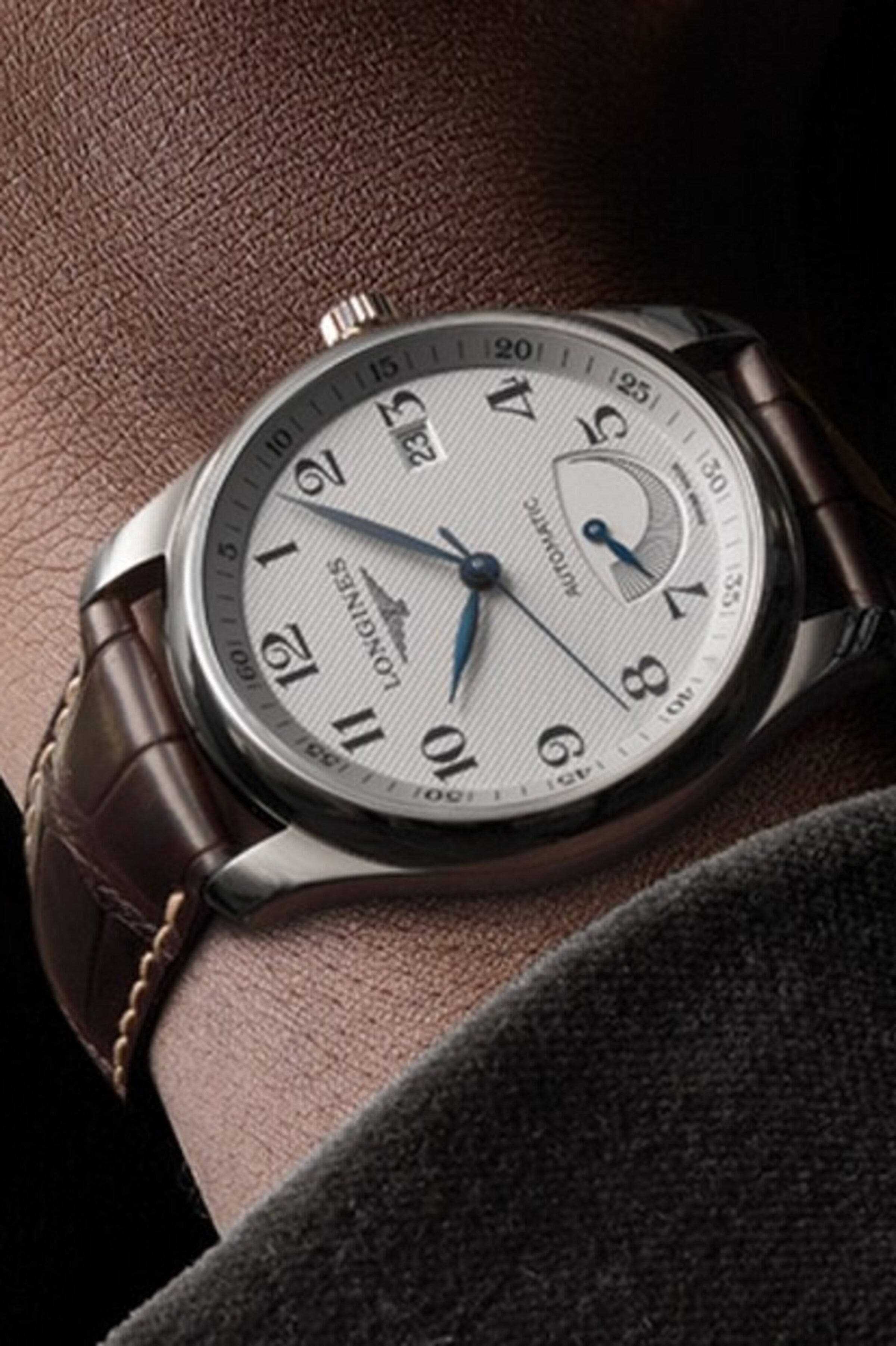 The Longines watch with Power Reserve feature