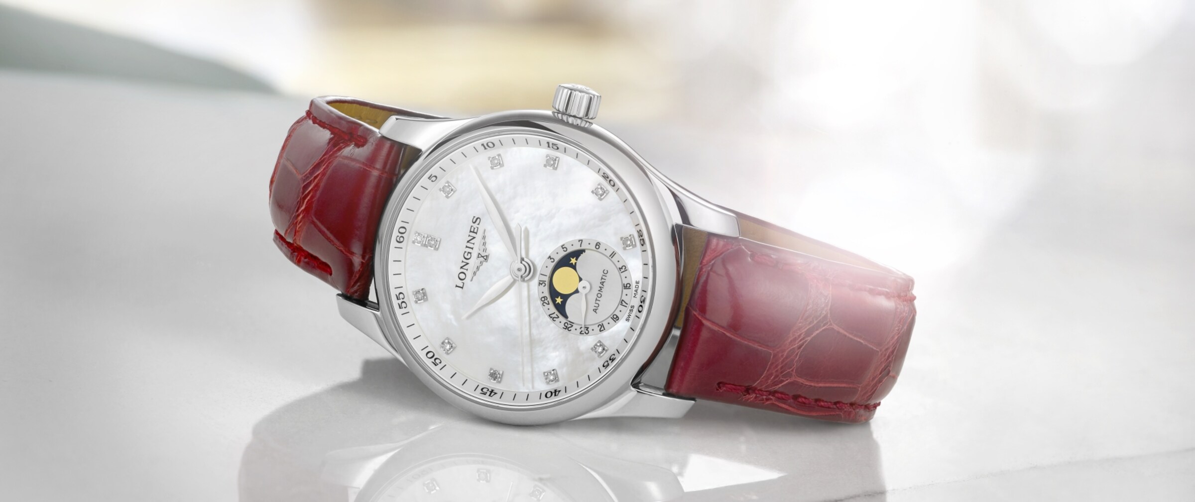 A Longines master collection watch