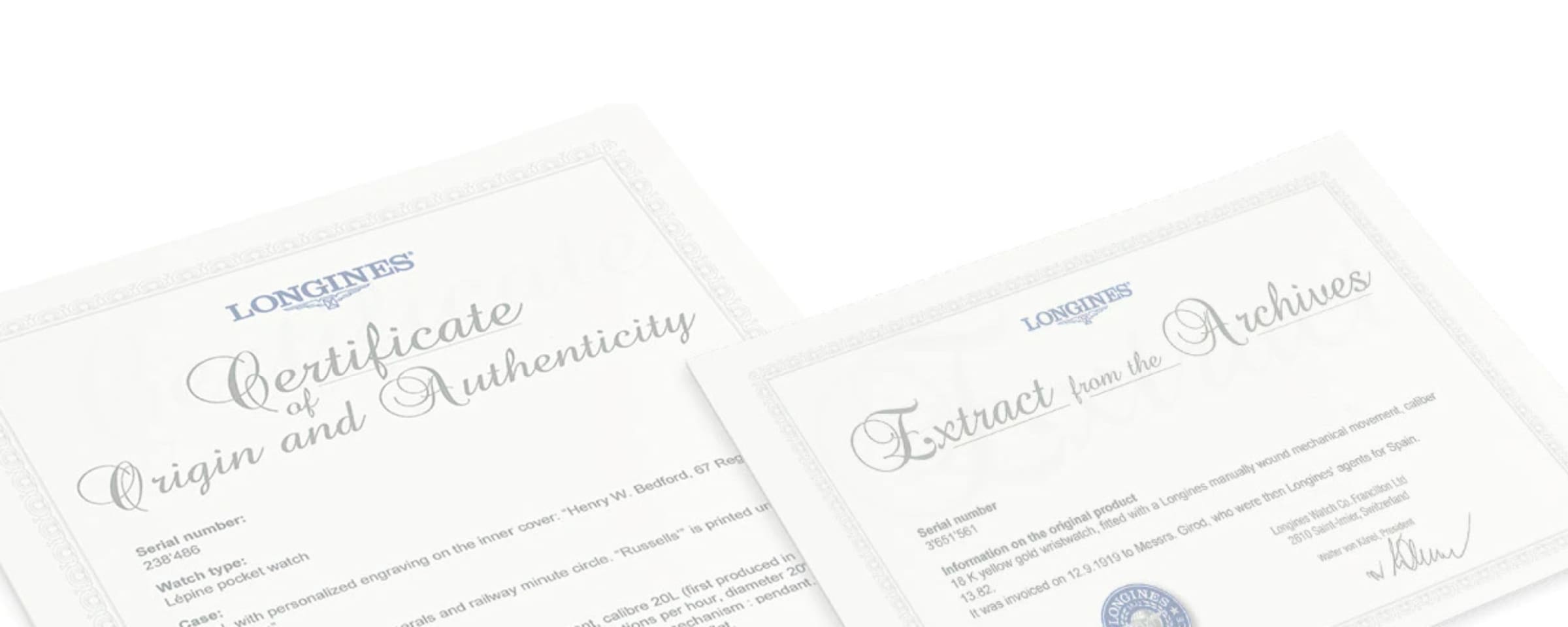 Certificate - rectangular