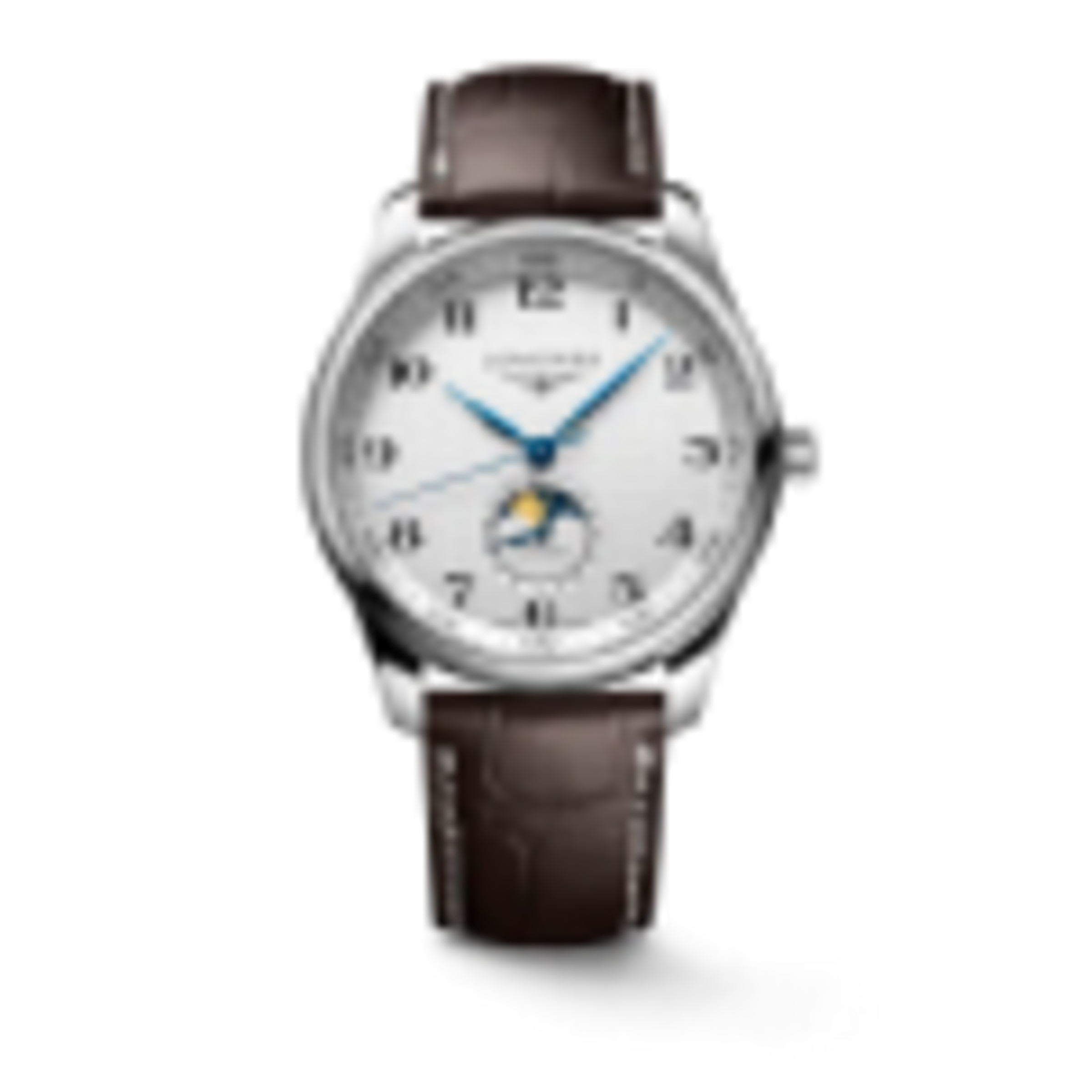 The Longines Master Collection moonphase with leather strap
