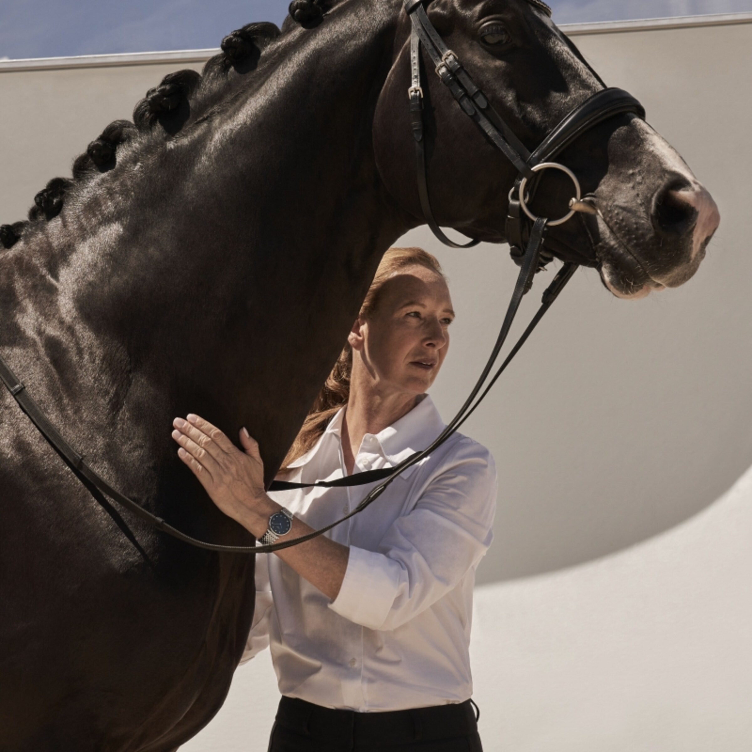 Longines Equestrian Ambassador Sabine Schut-Kery
